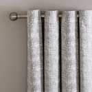 Argos Home Jaquard Eyelet Curtains Grey 168x183cm - British product