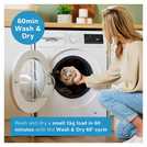 Bosch white 9KG/5KG 1400 spin washer dryer - British product