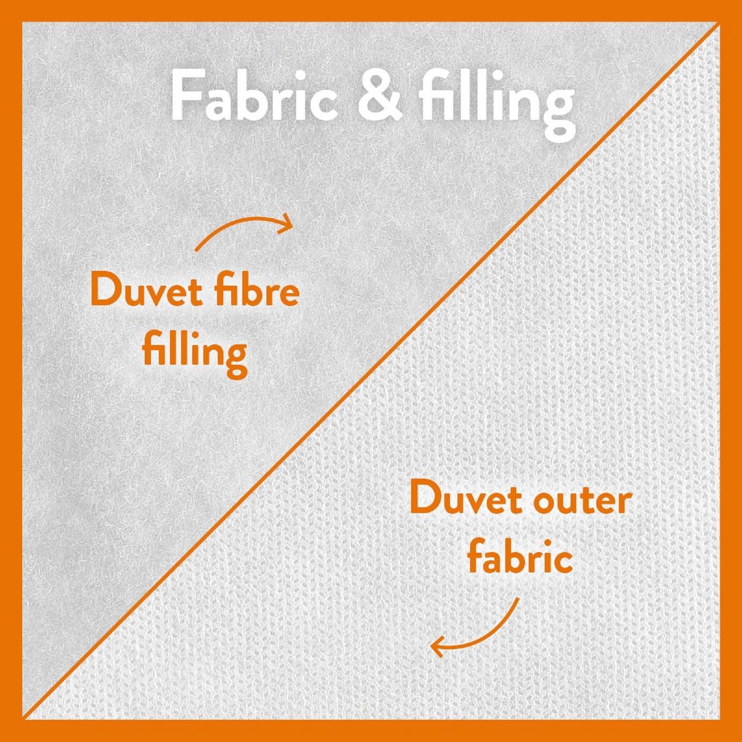 Dreamwell Medium Weight 12 Tog Duvet - Double