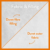 Dreamwell Medium Weight 12 Tog Duvet - Double