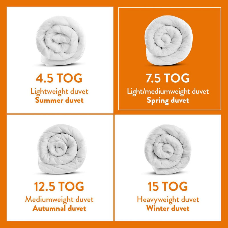 Dreamwell Medium Weight 12 Tog Duvet - Double