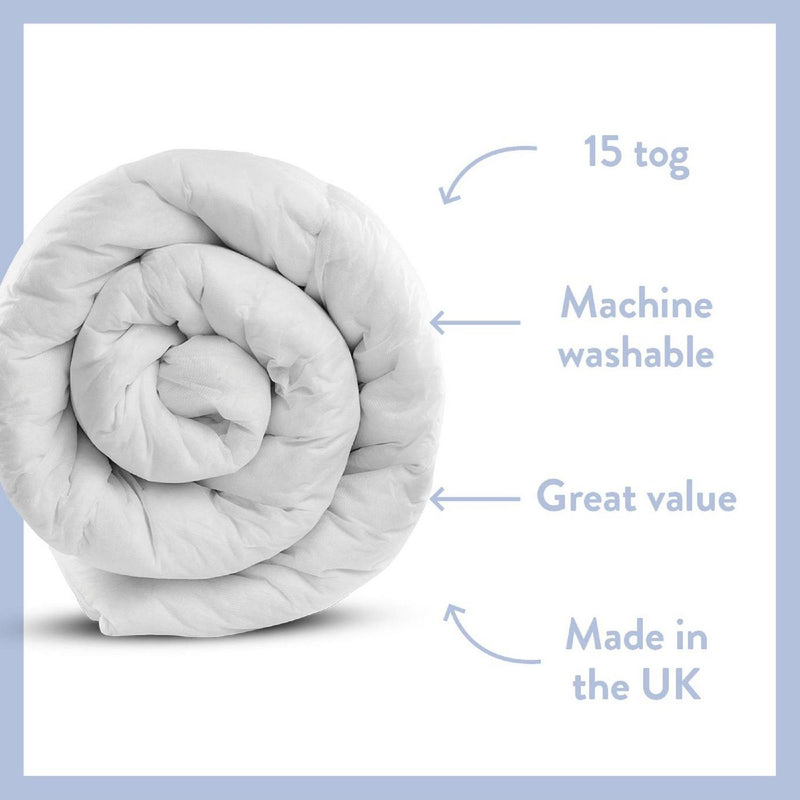 Dreamwell Heavy Weight 15 Tog Double Duvet - British product