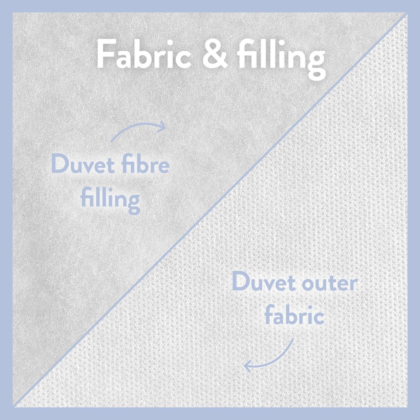 Dreamwell medium weight 15 Tog Kingsize duvet - British product
