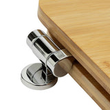 Argos Home bamboo toilet seat with soft close hinges - British product