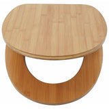 Argos Home bamboo toilet seat with soft close hinges - British product