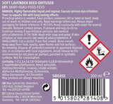 Wax Lyrical Soft Lavender reed diffuser 200ml (British brand)