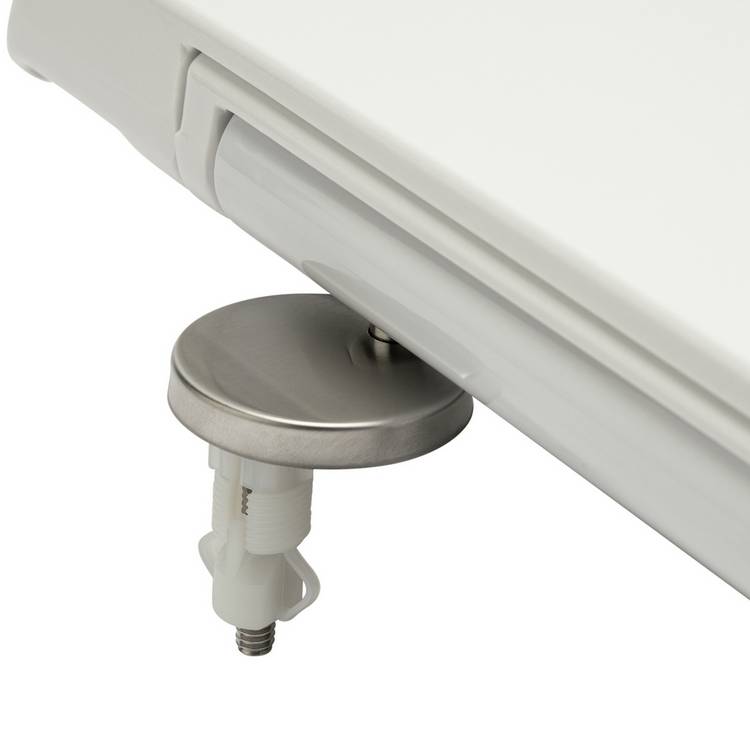 Argos Home D shaped toilet seat white soft close - British product