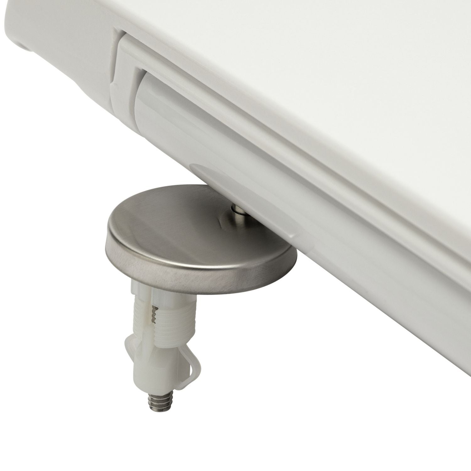 Argos Home D shaped toilet seat white soft close - British product