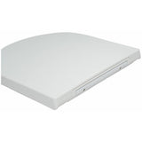 Argos Home D shaped toilet seat white soft close - British product