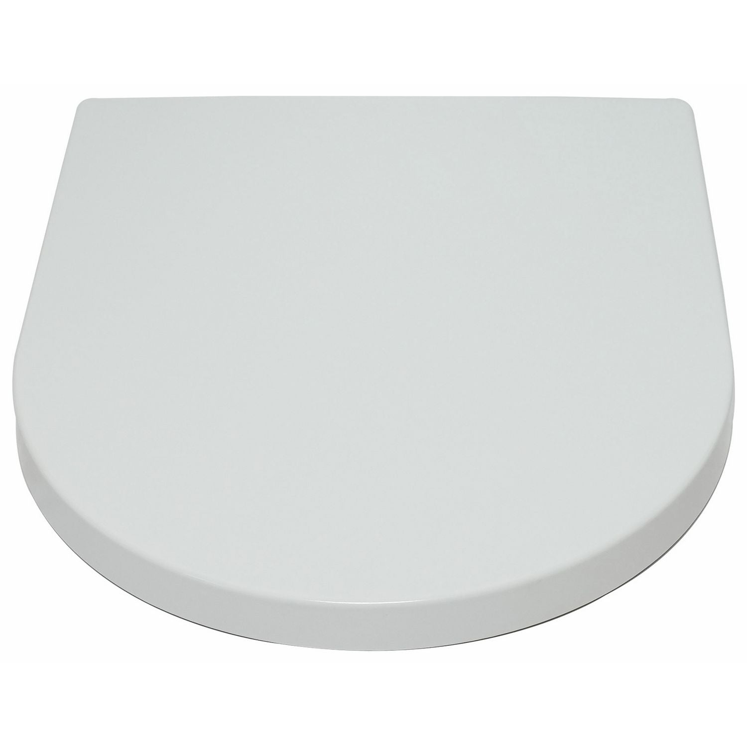 Argos Home D shaped toilet seat white soft close - British product