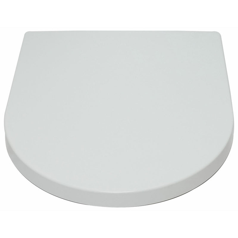 Argos Home D shaped toilet seat white soft close - British product
