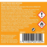 Wax Lyrical reed diffuser Citrus Crush 200ml (British brand)