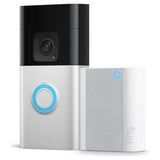 Ring battery video doorbell plus with chime 6.9x9.2x9.8cm, imported from the UK