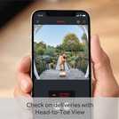Ring battery video doorbell plus with chime 6.9x9.2x9.8cm, imported from the UK