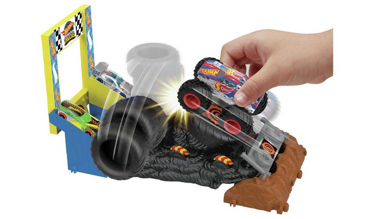 Hot Wheels Monster Trucks Smash Race Challenge Playset GOODS Argos