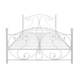 Argos Home white double bed frame - British product