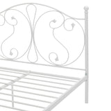 Argos Home white double bed frame - British product