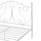 Argos Home white double bed frame - British product