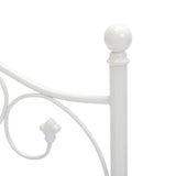 Argos Home white double bed frame - British product