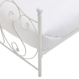 Argos Home white double bed frame - British product