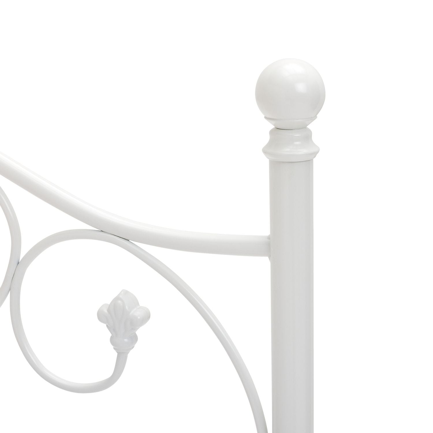 Argos Home white double bed frame - British product