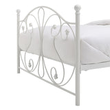 Argos Home white double bed frame - British product