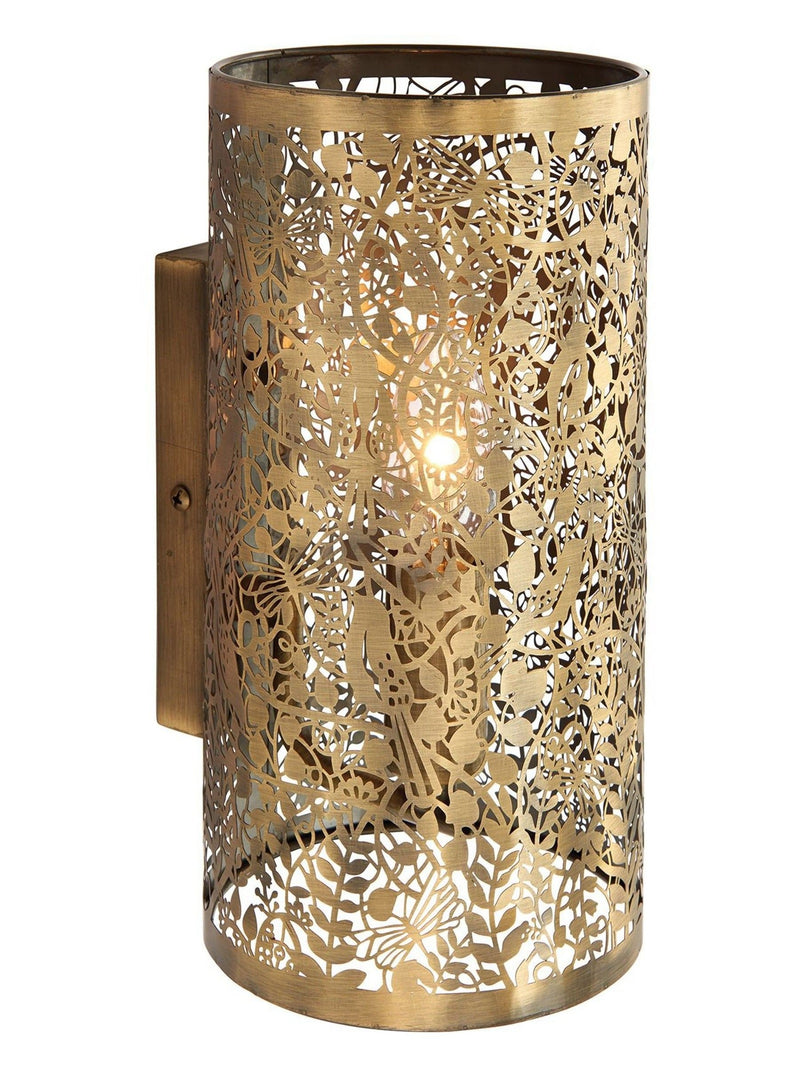 Gallery Home Brass Lennox wall light - British product