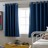 Argos Home blue blackout curtains 168x228cm - British product