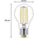 Philips LED ES White light bulb 2.3W 40W, imported from the UK