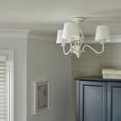 Argos Home Twist ceiling light cream H34cm diameter 53cm - British product