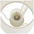 Argos Home Twist Metal Semi Flush Ceiling Light - Cream