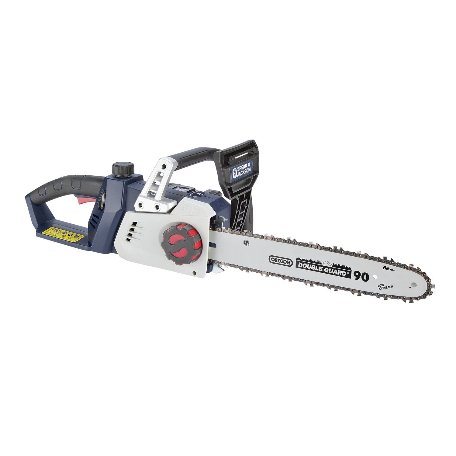 Spear & Jackson cordless chainsaw with 2 batteries 36V 35cm (British brand)