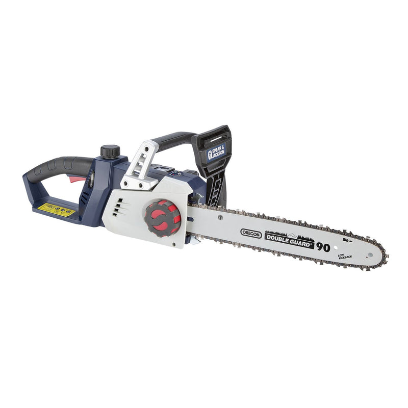 Spear & Jackson cordless chainsaw with 2 batteries 36V 35cm (British brand)
