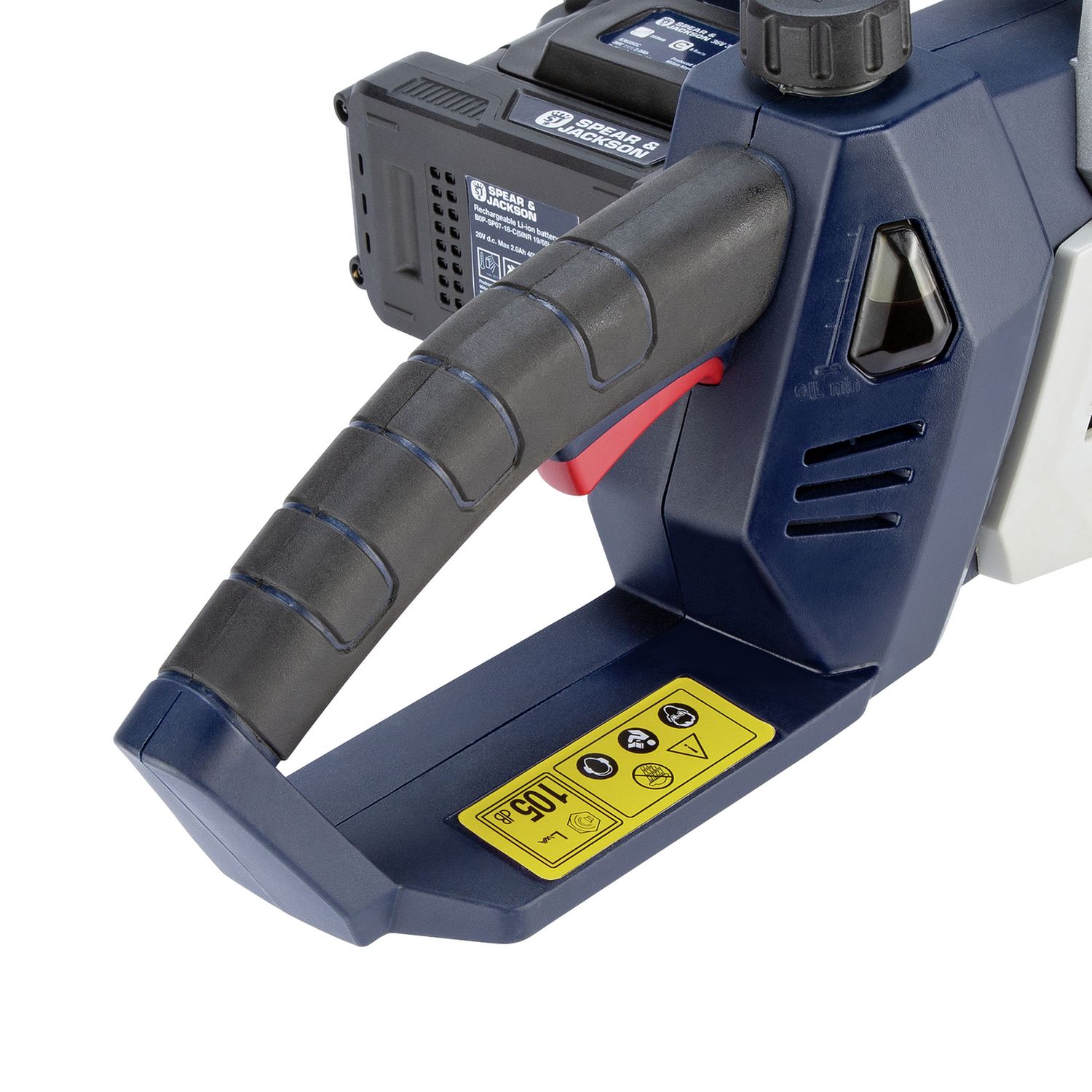 Spear & Jackson cordless chainsaw with 2 batteries 36V 35cm (British brand)