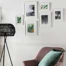 Argos Home white mixed sizes picture frames 6 pack - British product