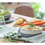 Habitat Speckle grey ceramic pie dish 13cm, UK version