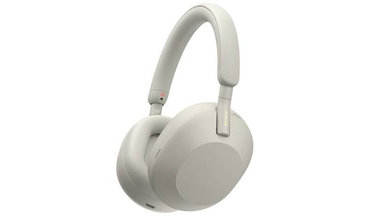 Sony WH1000XM5 Over-Ear Wireless Headphones - Silver