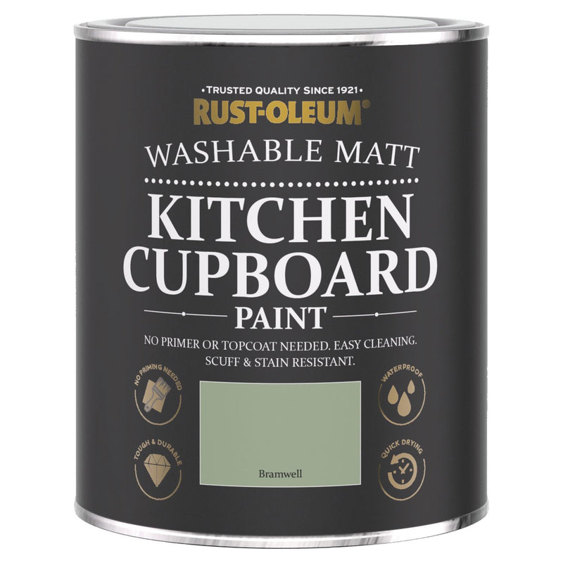 Rust-Oleum kitchen cupboard matt paint Bramwell 750ml, imported from the UK