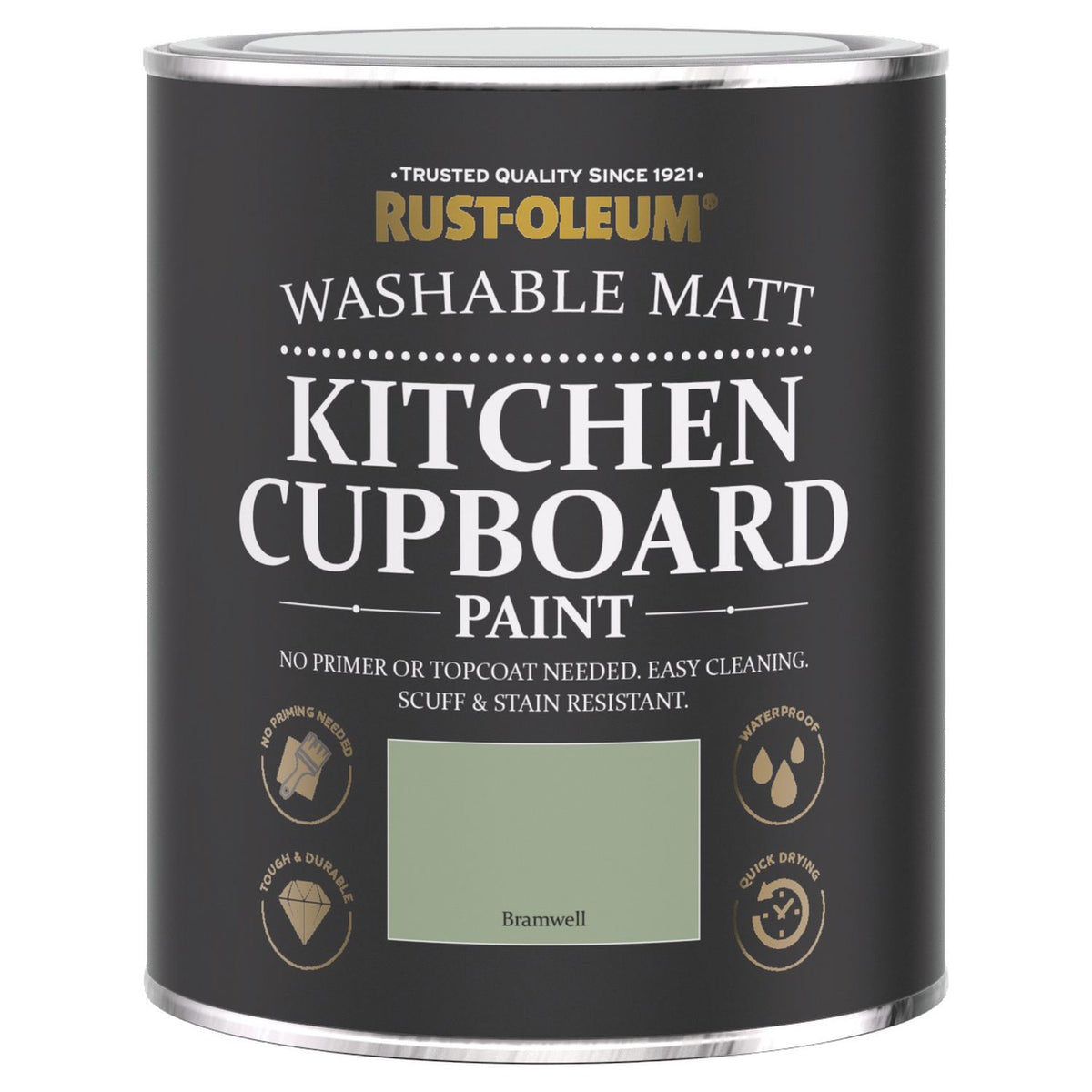 Rust-Oleum kitchen cupboard matt paint Bramwell 750ml, imported from the UK