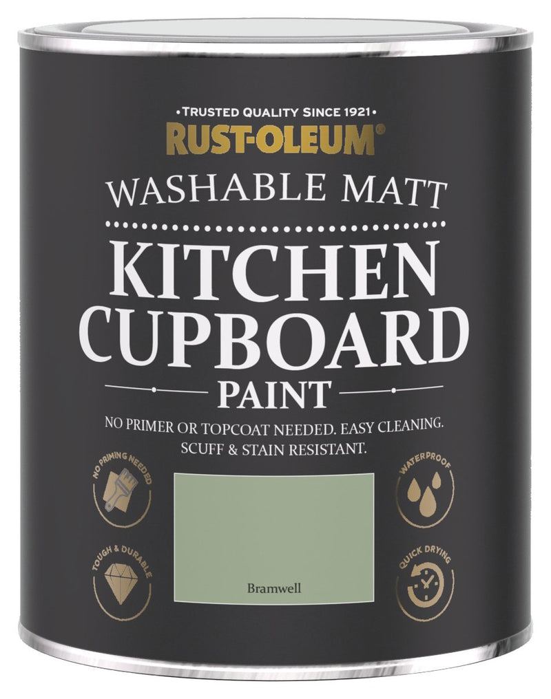 Rust-Oleum kitchen cupboard matt paint Bramwell 750ml, imported from the UK