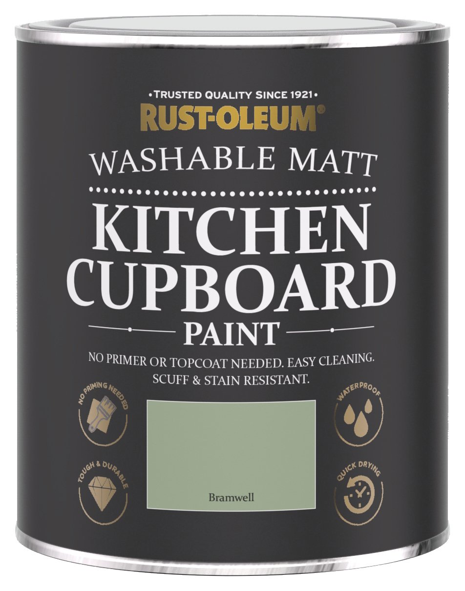 Rust-Oleum kitchen cupboard matt paint Bramwell 750ml, imported from the UK