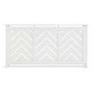 Habitat large radiator cover white, UK version