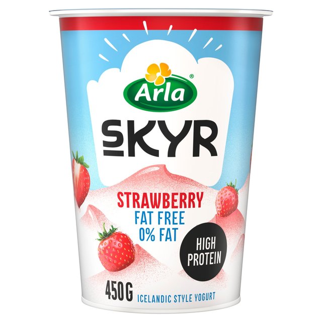 Arla Skyr Strawberry Icelandic Style Yogurt   450g