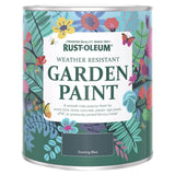 Rust-Oleum garden matt paint evening blue 750ml, imported from the UK