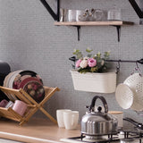 Contour Spectrum Mosaic Grey wallpaper roll 52cm x 10m - British product