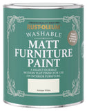 Rust-Oleum Furniture Matt Paint Antique White 750ml, imported from the UK