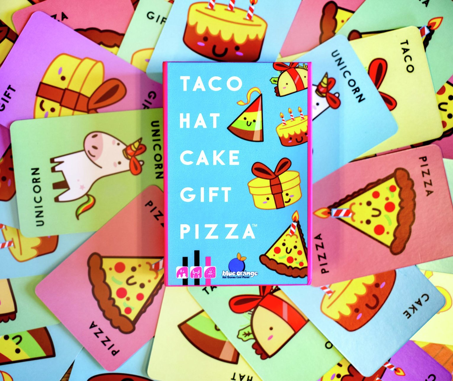 Taco Cat Cake Gift Pizza board game (British brand)