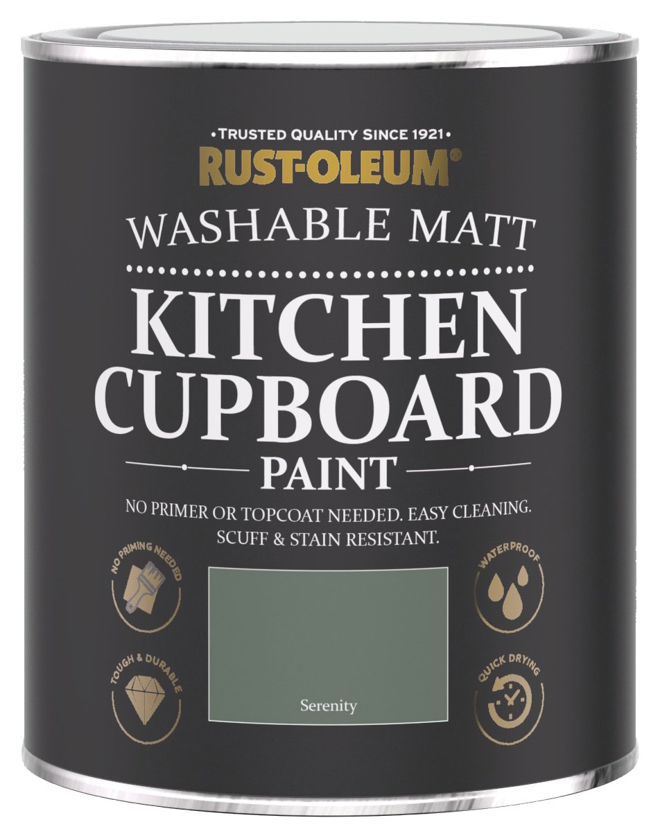 Rust-Oleum kitchen cupboard paint Serenity 750ml, UK version