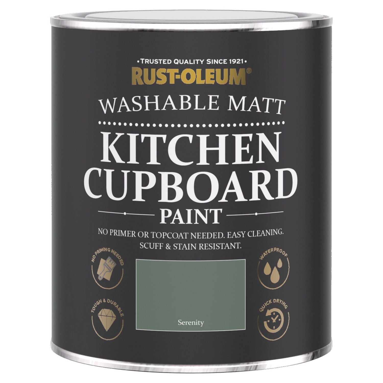 Rust-Oleum kitchen cupboard paint Serenity 750ml, UK version
