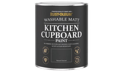 Argos Rust-Oleum Kitchen Cupboard Matt Paint Charcoal 750ml- Buy online at McGrocer
